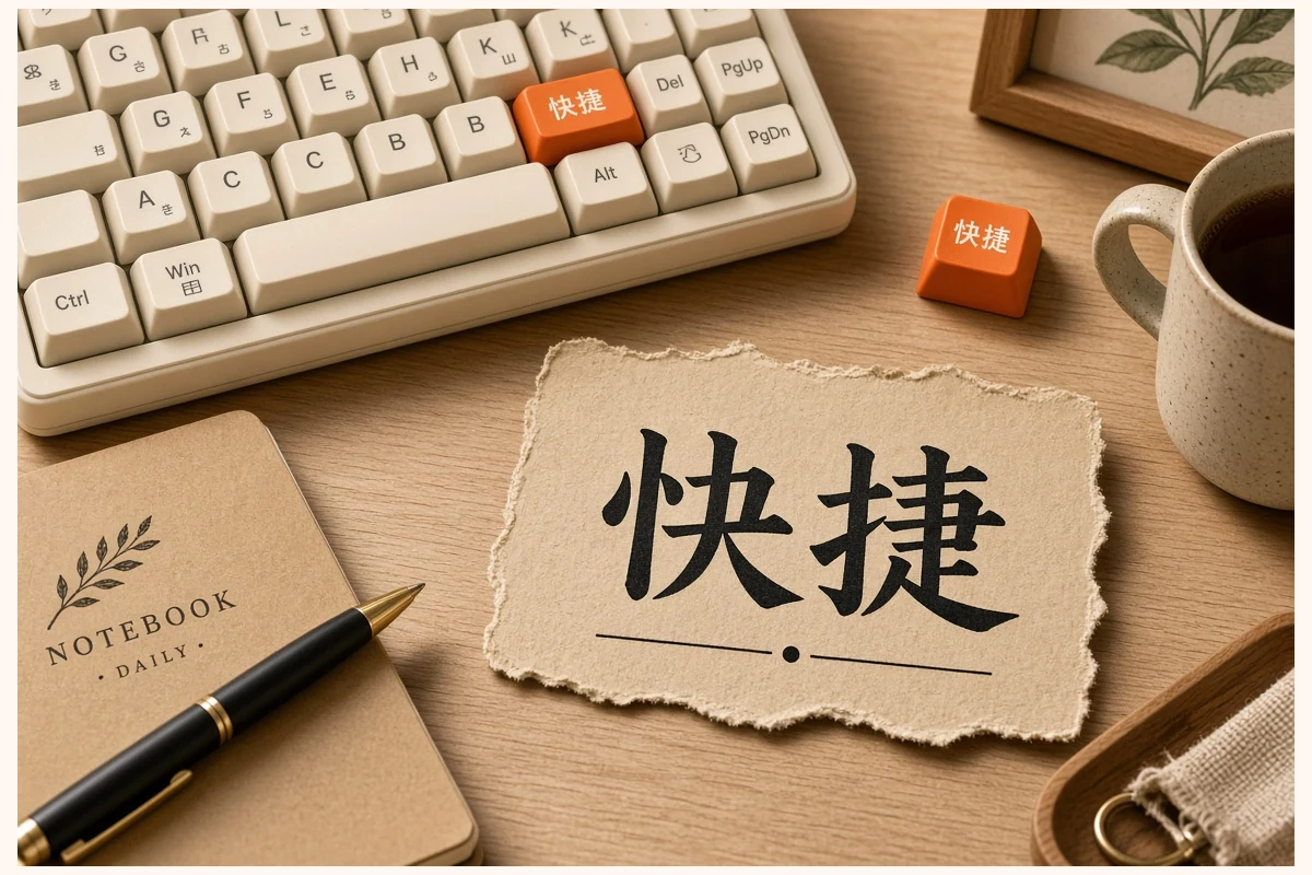 快捷功能说明图